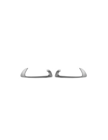 Kit enjoliveurs grilles latérales pare-choc Renault SCENIC III GRAND - phase 2  (01/2012 au 05/2013)
