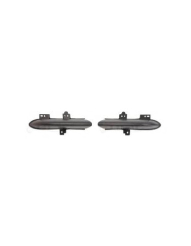 Kit moulures grilles latérales pare-choc Renault SCENIC III GRAND - phase 2  (01/2012 au 05/2013)