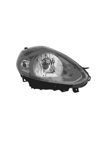 Phare Fiat PUNTO III - phase 3 Noir Pha-Fia-5134 (01/2012)