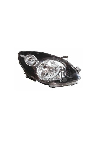 Phare Renault TWINGO II - phase 1 Noir Pha-Ren-5140 (06/2007 au 12/2011)