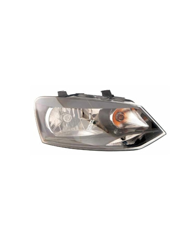 Phare Volkswagen POLO V - phase 1 Noir Pha-Vol-5153 (09/2009 au 03/2014)