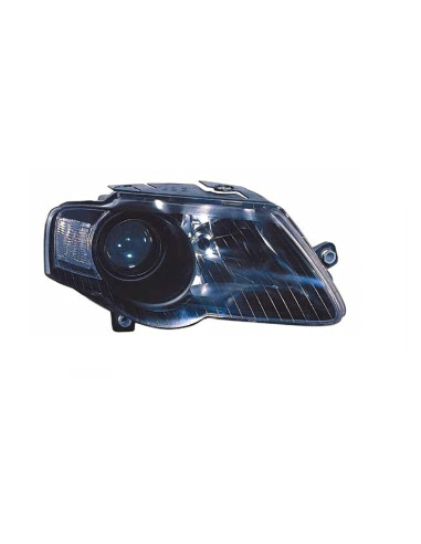 Phare Volkswagen PASSAT B6 - Noir Pha-Vol-5284 (03/2005 au 09/2010)