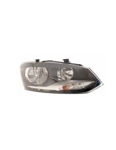 Phare Volkswagen POLO V - phase 1 Noir Pha-Vol-5285 (09/2009 au 03/2014)