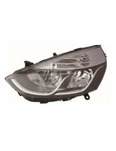 Phare Renault CLIO IV - phase 1 Noir/Chrome Pha-Ren-5393 (07/2012 au 08/2016)
