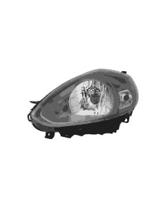 Phare Fiat PUNTO III - phase 3 Noir Pha-Fia-5539 (01/2012)