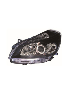 Phare Renault CLIO III - phase 1 Noir Pha-Ren-5791 (09/2005 au 03/2009)