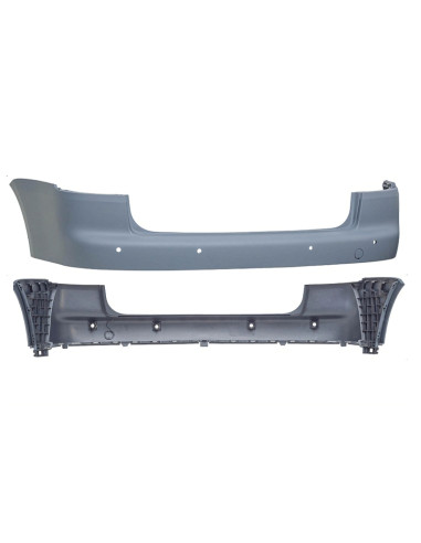 Pare-chocs arrière Volkswagen TOURAN I - phase 2 Par-Vol-5970 (01/2007 au 09/2010)