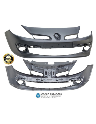 Pare-chocs avant Renault CLIO III - phase 1 15 pouces Par-Ren-6115 (09/2005 au 03/2009)
