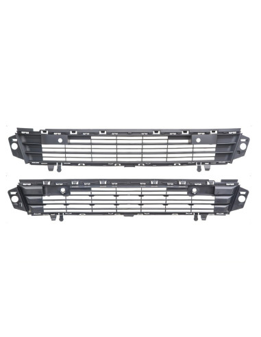 Grille inférieure centrale pare-chocs avant Capteurs PEUGEOT PARTNER II (05/2015 à 08/2018)