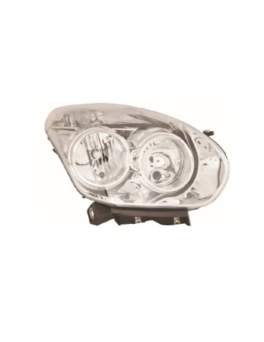 Phare droit H1+H7+ Feu de diurne OPEL COMBO III D du 01/2012 au 04/2018