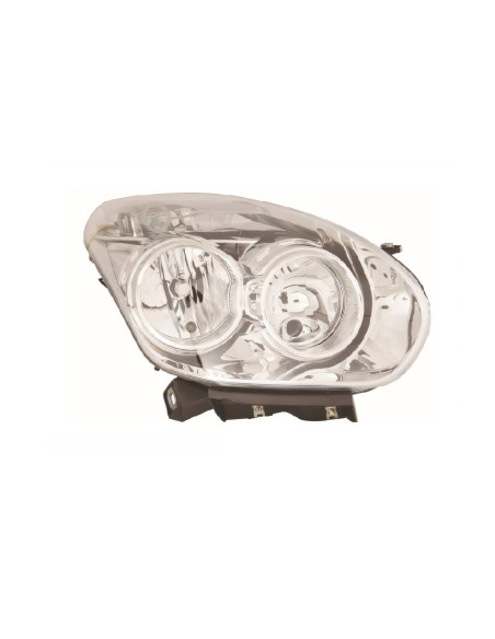 Phare droit H1+H7+ Feu de diurne OPEL COMBO III D du 01/2012 au 04/2018