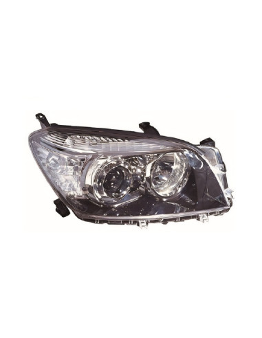 Phare droit H11+HB3 Noir  TOYOTA RAV 4 III (02/2006 à 04/2009)