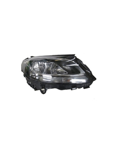 Phare feu diurne gauche electrique H7+H7+PWY24W MERCEDES W205 Classe C (01/2014 à 12/2018)