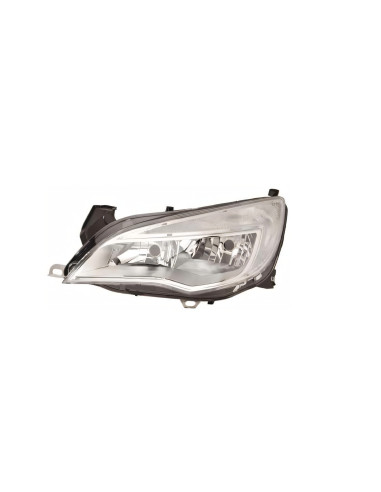 Phare gauche H7+H7+Diurne [Chrome] OPEL ASTRA J 5 portes (01/2010 à 07/2012)