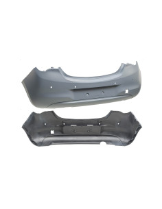 pare-chocs arrière à peindre 4 capteurs 5ptes OPEL CORSA E 3/5 portes (01/2015 à 08/2019) 2