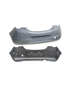 pare-chocs arrière à peindre 6 capteurs 5ptes OPEL CORSA E 3/5 portes (01/2015 à 08/2019)