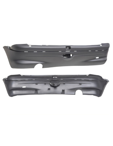 pare-chocs arrière à peindre PEUGEOT 206 (09/1998 à 02/2009)