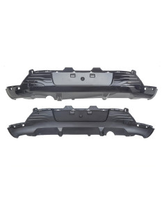 pare-chocs arrière inférieur noir brillant RENAULT CLIO IV phase 1 du 07/2012 au 08/2016 2