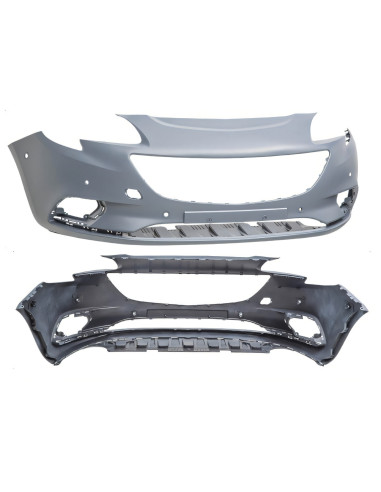 pare-chocs avant à peindre pour 6 capteurs OPEL CORSA E 3/5 portes (01/2015 à 08/2019)