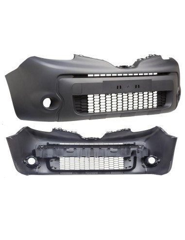 pare-chocs avant noir complet + AB RENAULT KANGOO II (06/2013 à 05/2021)