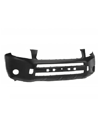 pare-chocs avant noir SANS trous pour extention TOYOTA RAV 4 III (02/2006 à 04/2009)