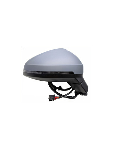Rétroviseur droit électrique, chauffant à peindre + feu AUDI A4 V (B9-8W) phase 2 depuis le 09/2019
