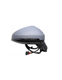 Rétroviseur droit électrique, chauffant à peindre + feu + side AUDI A4 V (B9-8W) phase 2 depuis le 09/2019