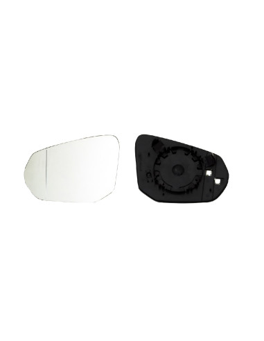 Glace + support rétroviseur gauche chauffant [grand angle] AUDI Q3 II (F3) depuis le 11/2018