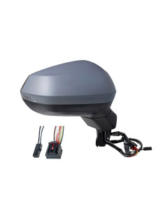 Rétroviseur droit électrique, chauffant, rabattable à peindre + mémoire + side assist + feu  AUDI Q3 II (F3) depuis le 11/2018