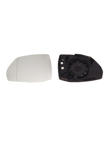 Glace + support rétroviseur gauche chauffant [grand angle] AUDI Q7 II du 04/2015 au 12/2019