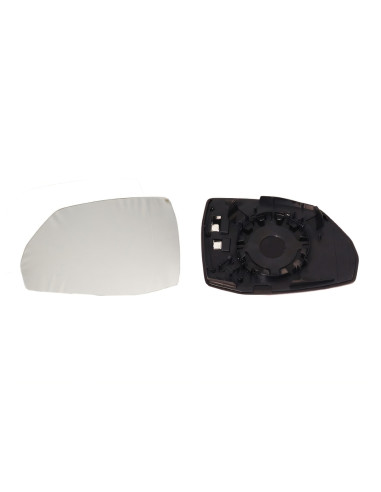 Glace + support rétroviseur gauche chauffant AUDI Q7 II du 04/2015 au 12/2019
