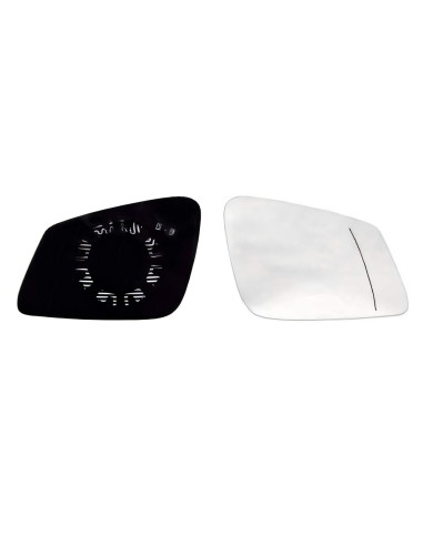 Glace + support rétroviseur droit chauffant [Gran angle] BMW SERIE 3 F30 Berline F31 Touring phase 2 du 10/2015 au 10/2018