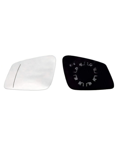 Glace + support rétroviseur gauche chauffant [Grand angle] BMW SERIE 3 F30 Berline F31 Touring phase 2 du 10/2015 au 10/2018