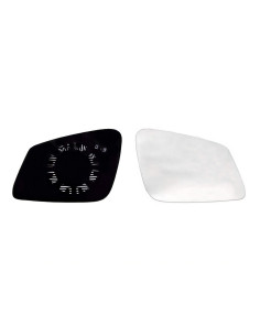 Glace + support rétroviseur droit chauffant  BMW SERIE 7 F01/F02/F04 phase 2 du 06/2012 au 08/2015