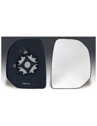 Glace + support rétroviseur droit chauffant CITROEN BERLINGO II phase 1 du 05/2008 au 02/2012