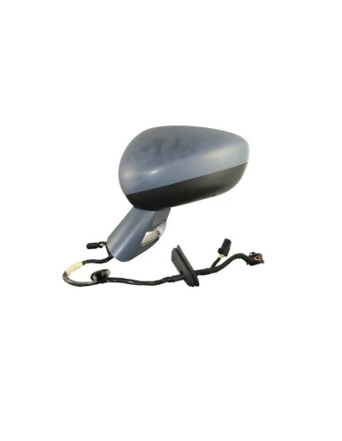 Rétroviseur gauche électrique, chauffant, rabattable, à peindre + feu + support chrome CITROEN DS3 phase 3 du 04/2016 au 06/2020