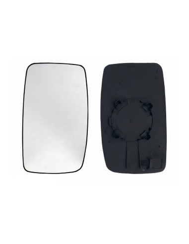 Glace + support rétroviseur gauche CITROEN JUMPY II du 01/2007 au 03/2016