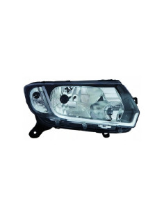 Phare droit H4 DACIA SANDERO II - SANDERO STEPWAY II phase 1 du 11/2012 au 10/2016