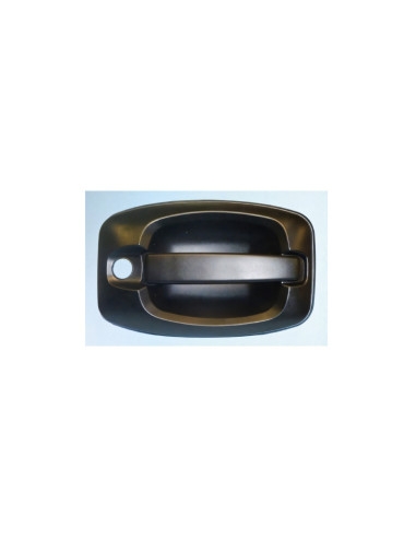Poignée extérieur porte avant gauche noire FIAT DUCATO III phase 1 du 06/2006 au 05/2014