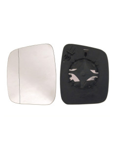 Glace + support rétroviseur gauche [grand angle] FIAT FIORINO - QUBO phase 1 du 01/2008 au 04/2016