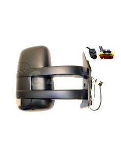 Rétroviseur droit manuel + feu + antenne [Long] IVECO DAILY IV du 03/2012 au 05/2014