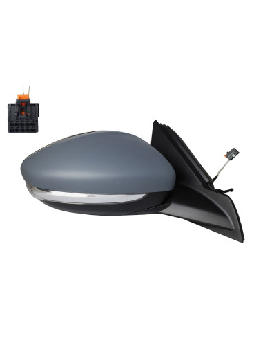 Rétroviseur droit mécanique à peindre + feu + sonde OPEL CORSA F 5 portes depuis le 09/2019