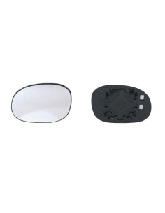 Glace + support rétroviseur gauche PEUGEOT 206 Plus depuis le 03/2009