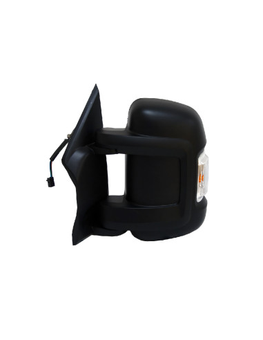 Rétroviseur gauche électrique, chauffant + feu(16W) + sonde [court] PEUGEOT BOXER II du 06/2006 au 05/2014