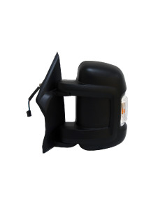 Rétroviseur gauche électrique, chauffant + feu(16W) [court] PEUGEOT BOXER II du 06/2006 au 05/2014