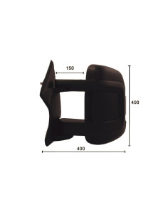Rétroviseur gauche manuel + feu [moyen] PEUGEOT BOXER II du 06/2006 au 05/2014 2