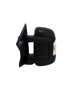 Rétroviseur gauche manuel + feu(16w) [court] PEUGEOT BOXER II du 06/2006 au 05/2014