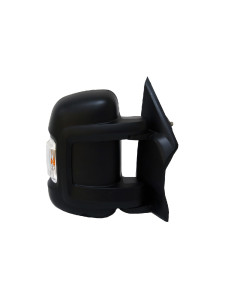 Rétroviseur droit manuel + feu(16w) [court] PEUGEOT BOXER II du 06/2006 au 05/2014