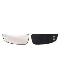 Glace + support rétroviseur gauche chauffant [petite] PEUGEOT BOXER II du 06/2006 au 05/2014