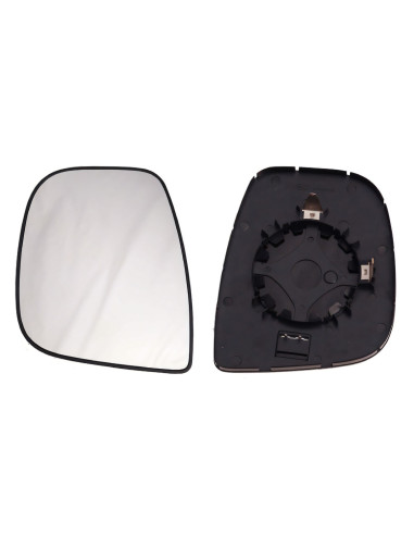 Glace + support rétroviseur gauche chauffant PEUGEOT PARTNER II phase 2 du 03/2012 au 04/2015